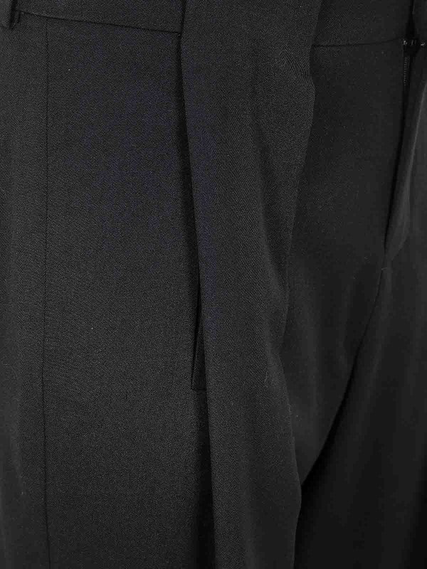 The Best Shops Balmain: Trousers Shorts - Gdp Pleated Pants