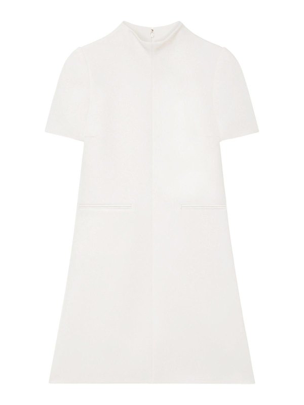 Courreges: Vestidos cortos - Vestido Corto - Blanco