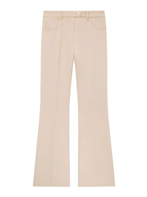 Courreges: Hosen Shorts - Shorts - Nude