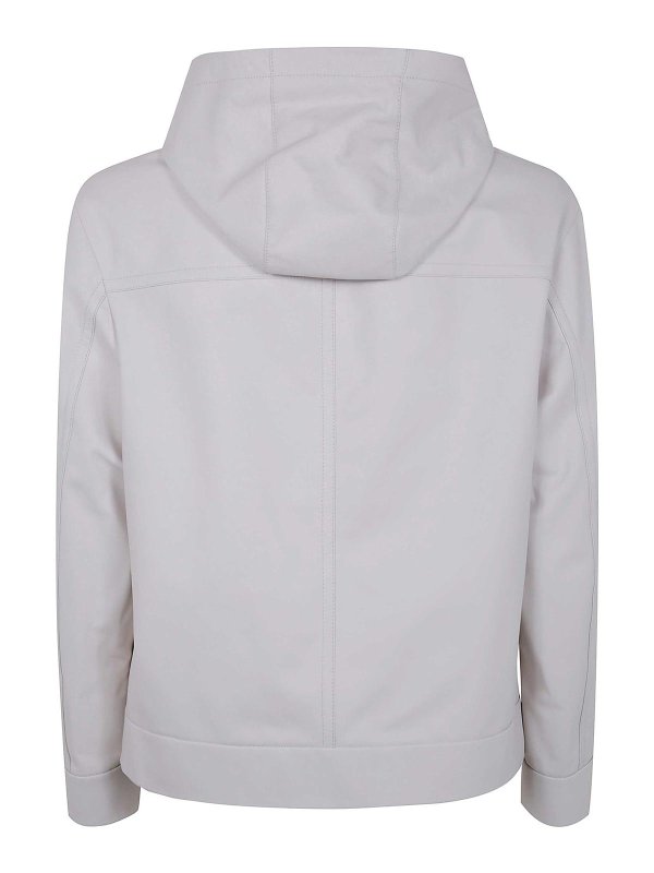 DESA 1972: giacche casual online - Giacca in pelle con cappuccio