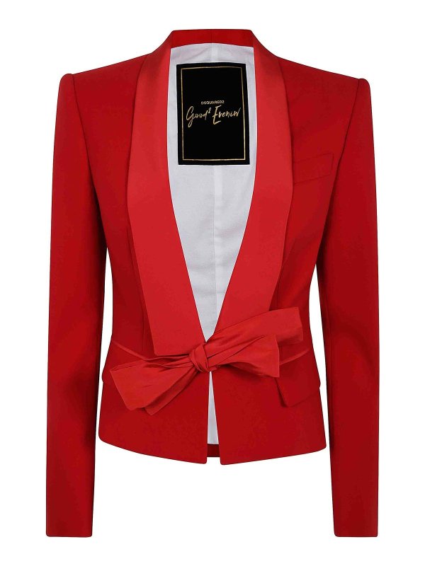 DSQUARED2: Chaquetas casual - Chaqueta Casual - Rojo