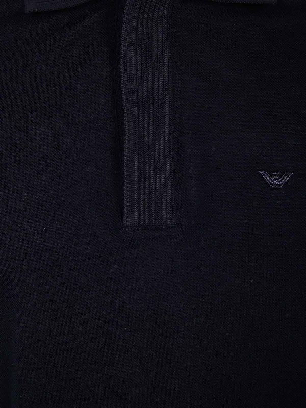 The Best Shops EMPORIO ARMANI: ポロシャツ - ポロシャツ - 黒