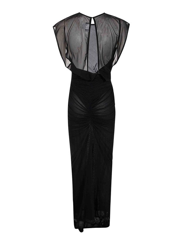 JEAN PAUL GAULTIER: ニーレングスドレス online - 膝丈ドレス - 黒