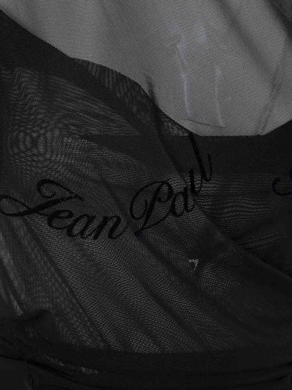 膝丈ドレス - 黒 shop online: JEAN PAUL GAULTIER