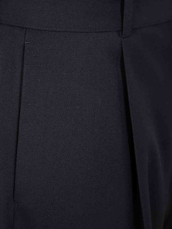 The Best Shops JIL SANDER: カジュアルトラウザー - カジュアルパンツ - 黒