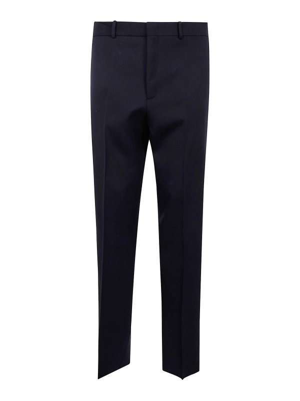 JIL SANDER: Pantalones casual - Pantalón Casual - Azul