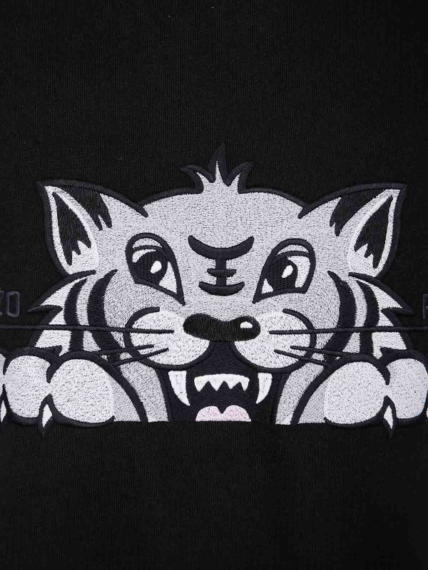 The Best Shops KENZO: Sweatshirts & Sweaters - Gots  Happy Tiger Embroid