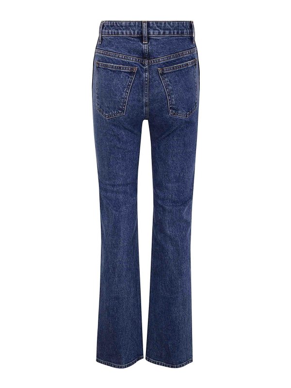 KHAITE: Jeans Rectos online - Vaqueros Rectos - Blanco