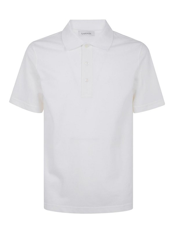 LANVIN: polo shirts - Regular Polo