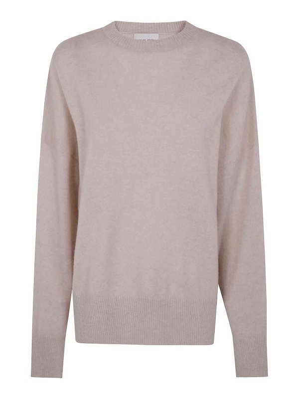 LOULOU STUDIO: クルーネック - クルーネック - ヌードカラー