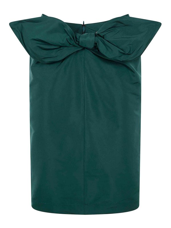 N°21: ニーレングススカート＆ミディ丈 - 膝丈/ミディスカート - 緑