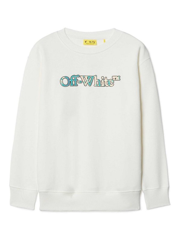 OFF-WHITE: クルーネック - クルーネック - 白