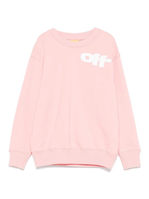 OFF-WHITE: クルーネック - クルーネック - ピンク