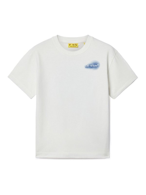 OFF-WHITE: Camisetas - Camiseta - Blanco