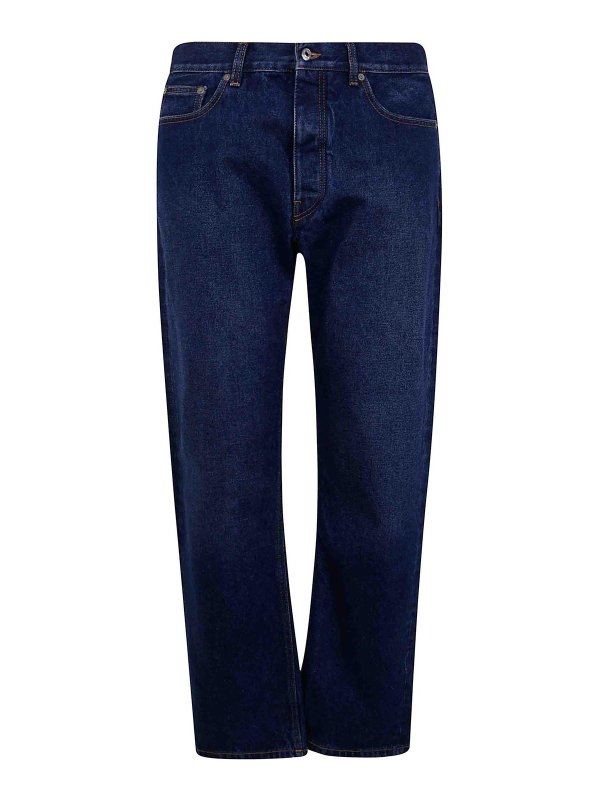 OFF-WHITE: bootcut jeans - Arr Skate Jeans