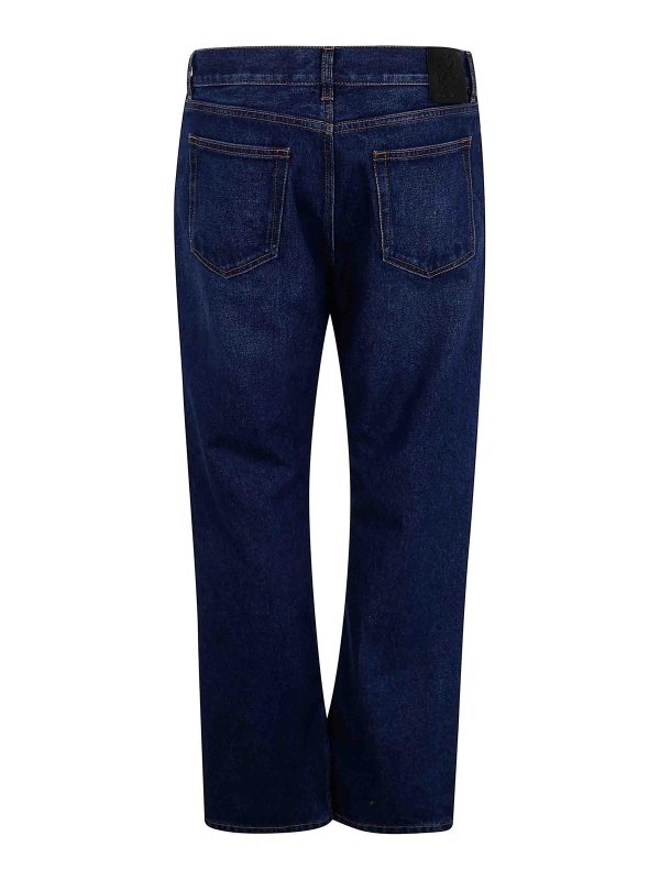 OFF-WHITE: bootcut jeans online - Arr Skate Jeans