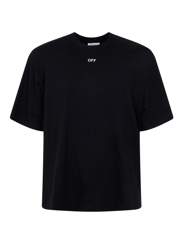 OFF-WHITE: Camisetas online - Camiseta - Negro