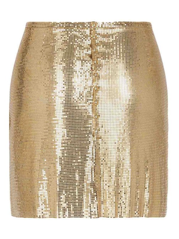 RABANNE: Jupes midi et au genou online - Jupe Midi - Argent