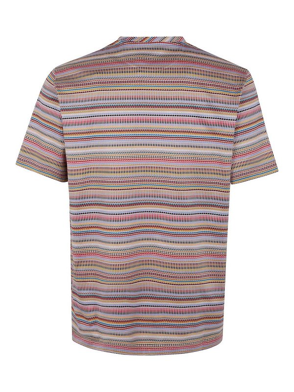 PAUL SMITH: t-shirt online - T-shirt da uomo con righe distintive