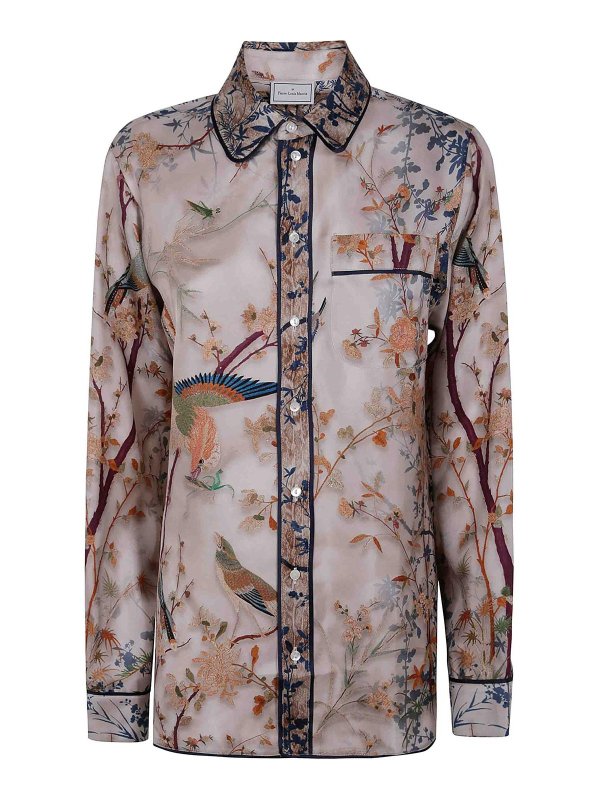 PIERRE-LOUIS MASCIA: シャツ - シャツ - マルチカラー