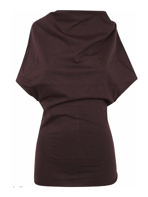 RICK OWENS: Camisetas - Camiseta - Rojo