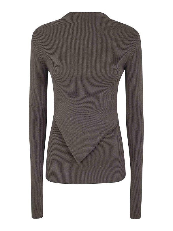 RICK OWENS: トップス＆タンクトップ - トップ/タンクトップ - グレー