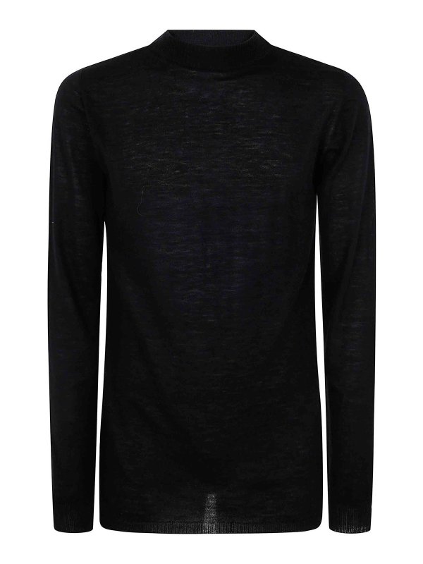 RICK OWENS: タートルネック - タートルネック/ポロネック - 黒