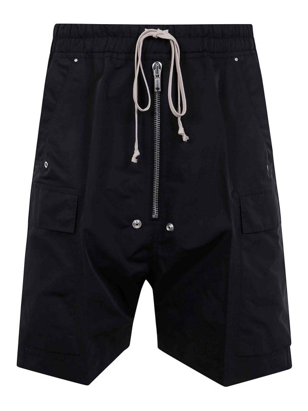 RICK OWENS: カジュアルトラウザー - カジュアルパンツ - 黒