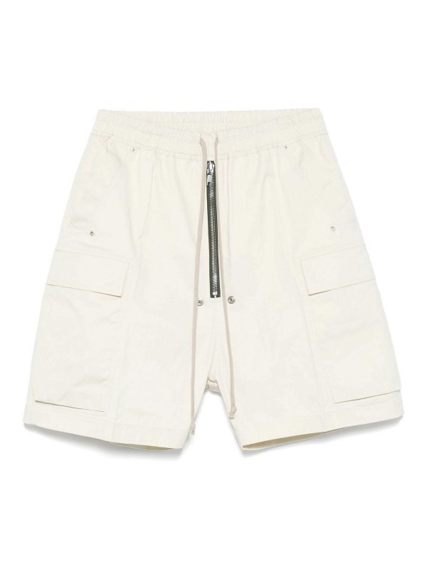 RICK OWENS: casual trousers - Cargobela Shorts