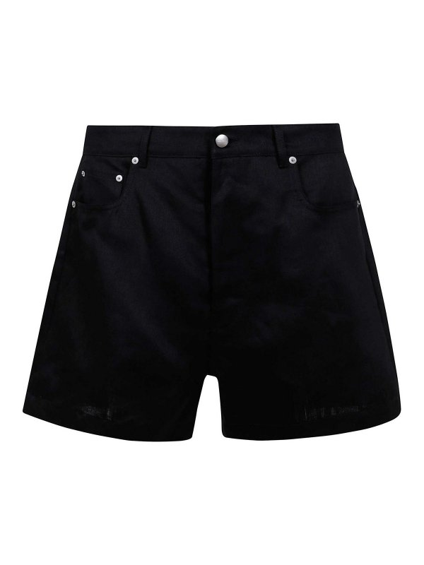 RICK OWENS: カジュアルトラウザー - カジュアルパンツ - 黒