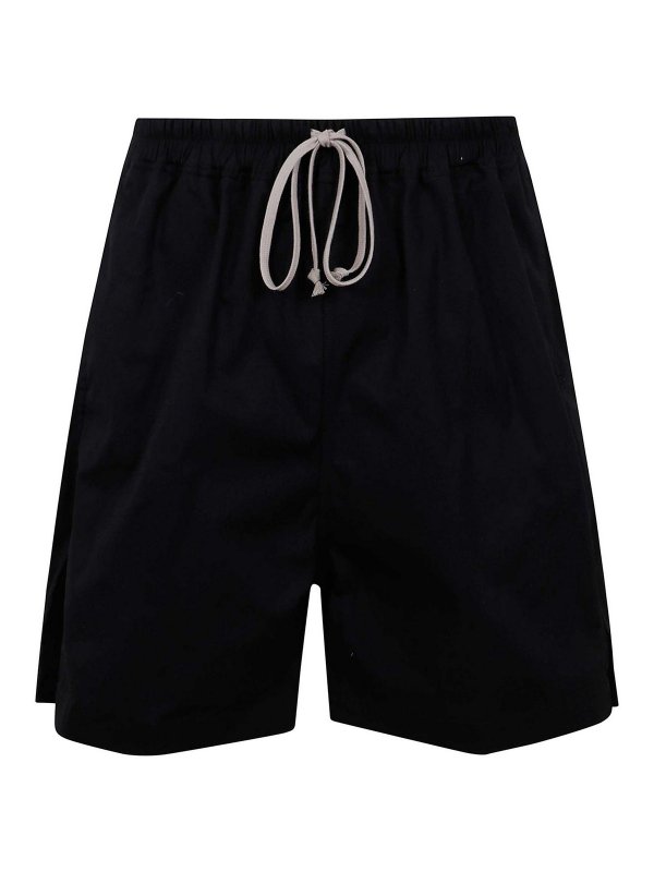 RICK OWENS: トラウザーショーツ - ショートパンツ - 黒