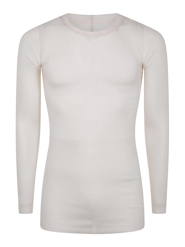 RICK OWENS: T-shirts - T-Shirt - Nude