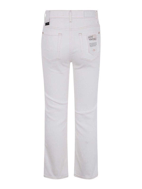 7 FOR ALL MANKIND: jeans dritti, a sigaretta online - Jeans in denim