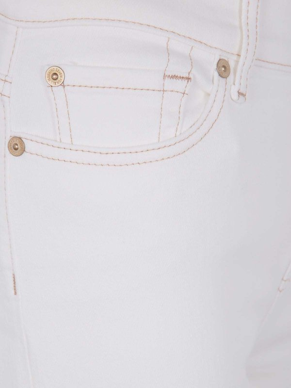 The Best Shops 7 FOR ALL MANKIND: jeans dritti, a sigaretta - Jeans in denim