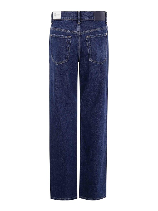 7 FOR ALL MANKIND: straight leg jeans online - Tess Trouser Huntington Denim