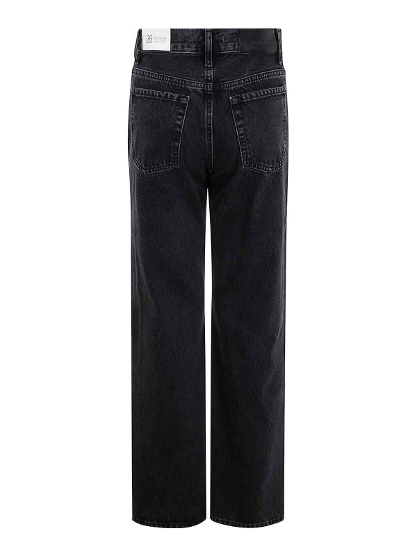 7 FOR ALL MANKIND: Jeans à jambe droite online - Jean Droit - Noir