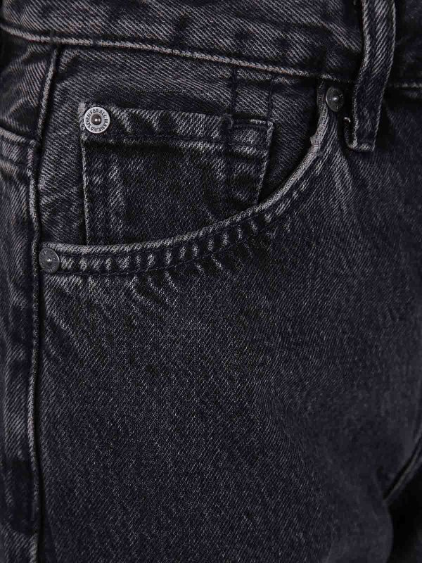 The Best Shops 7 FOR ALL MANKIND: Jeans à jambe droite - Jean Droit - Noir