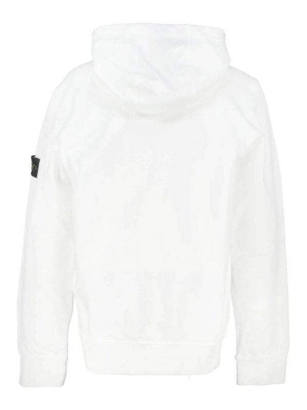 Stone Island Junior: Sweatshirts und Pullover online - Sweatshirt - Weiß