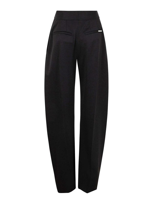 The Attico: pantaloni casual online - Pantalone Lungo in Gabardine