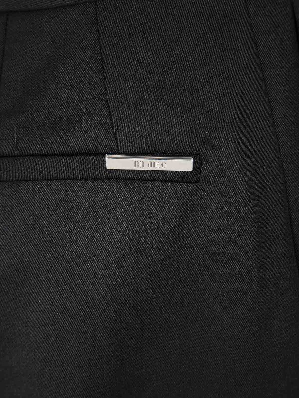 The Best Shops The Attico: pantaloni casual - Pantalone Lungo in Gabardine