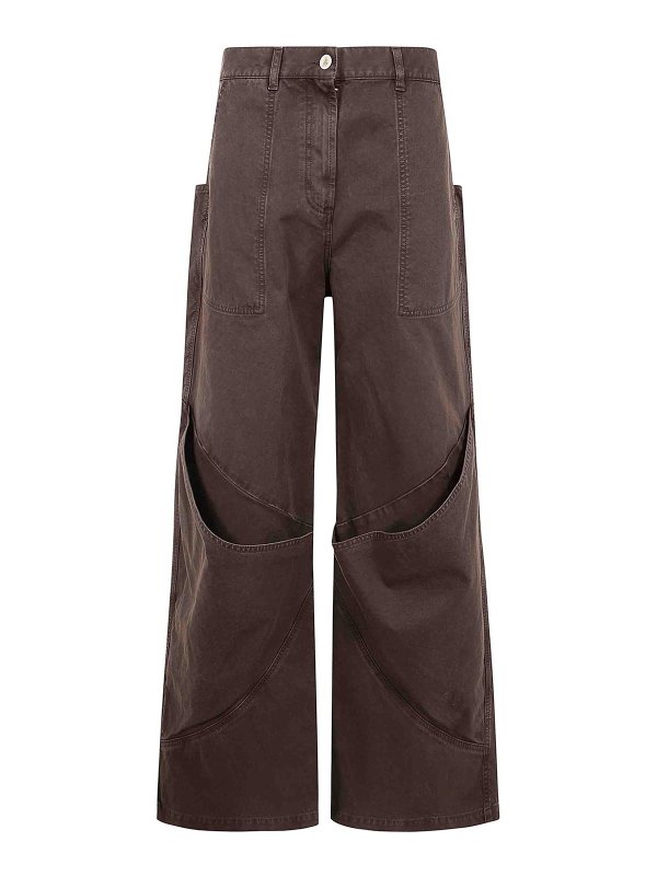 The Attico: Casual Hosen - Casual Hose - Braun