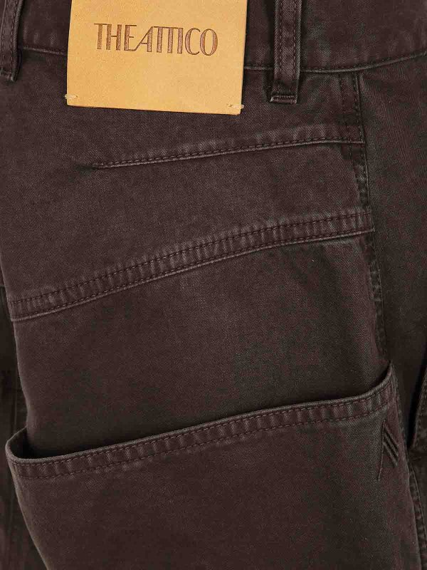 The Best Shops The Attico: Casual Hosen - Casual Hose - Braun