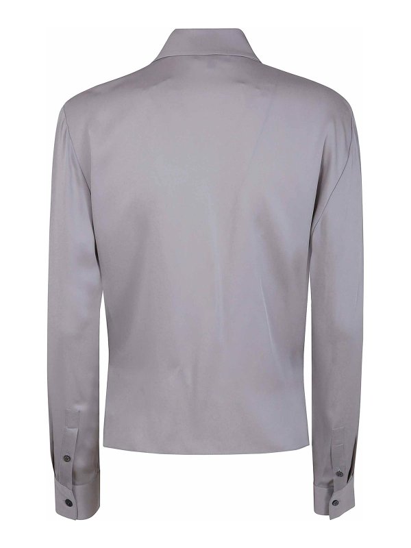 Theory: shirts online - Pk Lapel Wrap Blmod