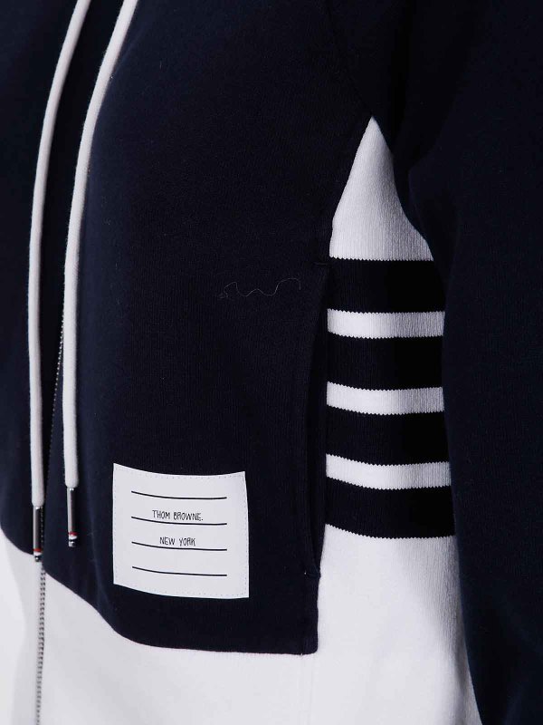 Blouson Zip Up Hoodie shop online: THOM BROWNE