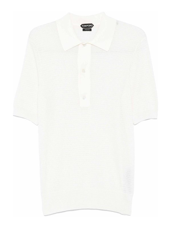 TOM FORD: Polos - Polo - Blanco