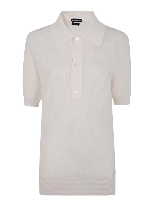 TOM FORD: Polos online - Polo - Blanco