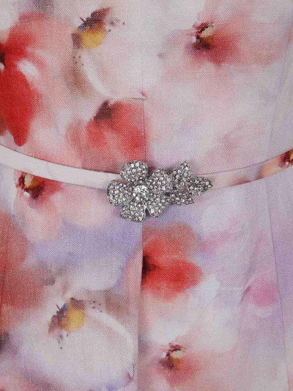 The Best Shops ZIMMERMANN: maxi dresses - Crush Frill Sleeved Midi Dress