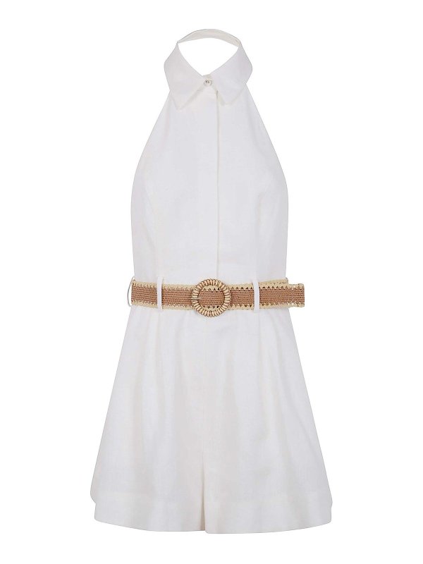 ZIMMERMANN: ニーレングスドレス - 膝丈ドレス - 白