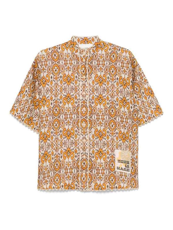 The Best Shops ZIMMERMANN: shirts - Wylie Relaxed Shirt