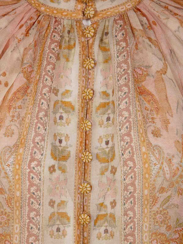 Acacia Billow Blouse shop online: ZIMMERMANN